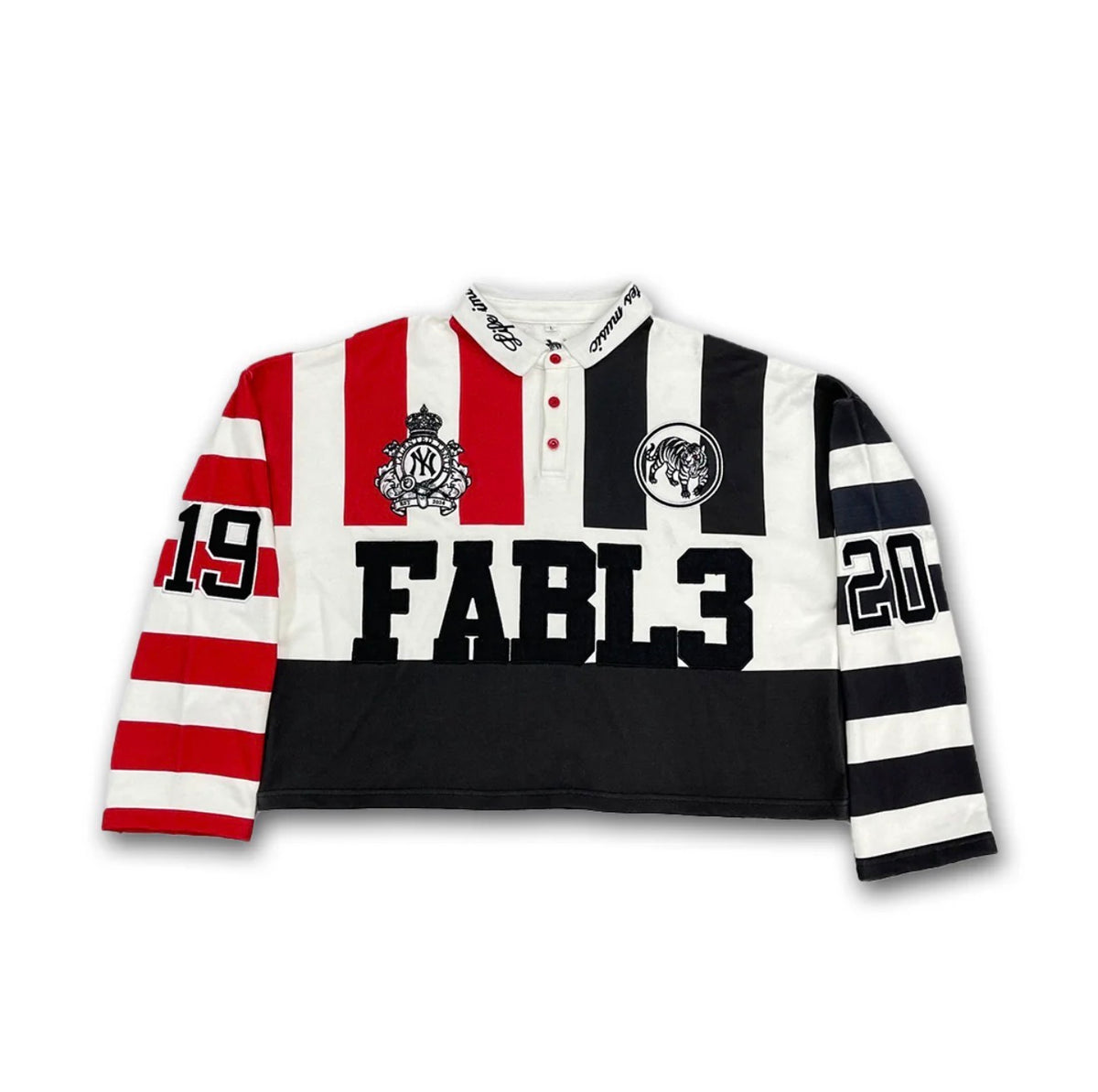 FABL3 Heritage Rugby Polo T Shirt