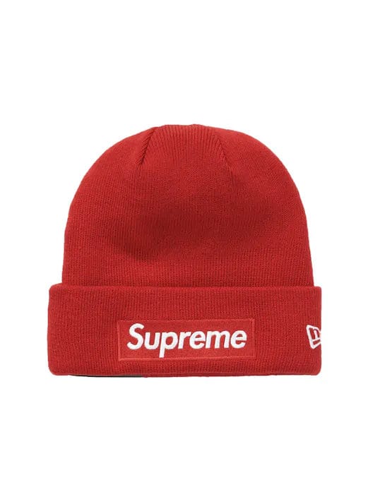 Supreme Box Logo Beanie Red