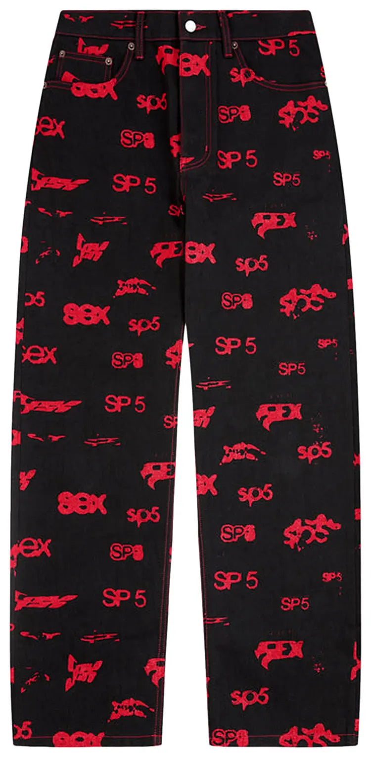 Sp5der ‘Sex AOP’ Jeans