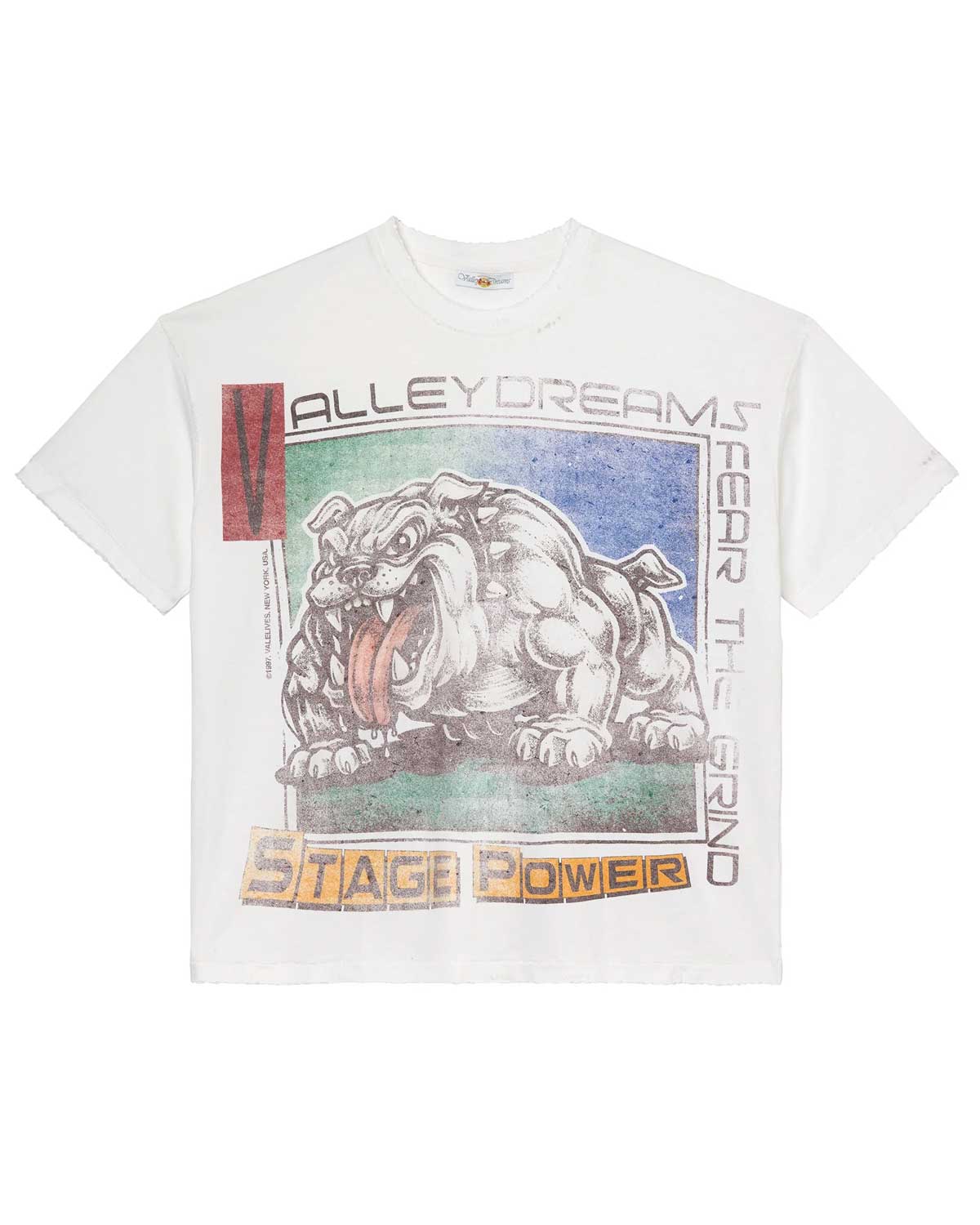 Vale forever Big Stage tee White