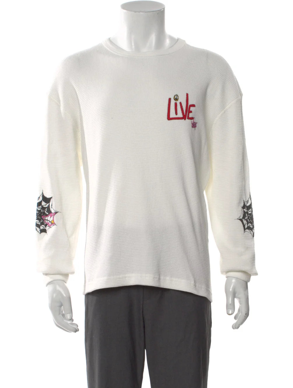 Matty Boy 'Sex Records' Graphic Print Thermal T Shirt
