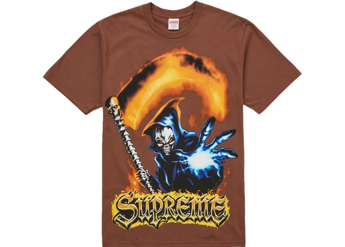 Supreme - Grim Reaper Tee (Brown)