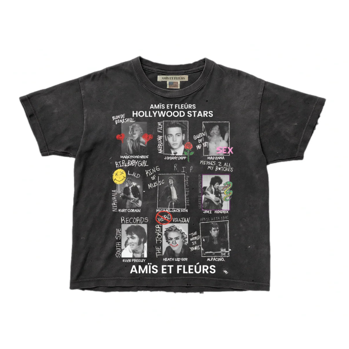 Amis Hollywood Stars T Shirt