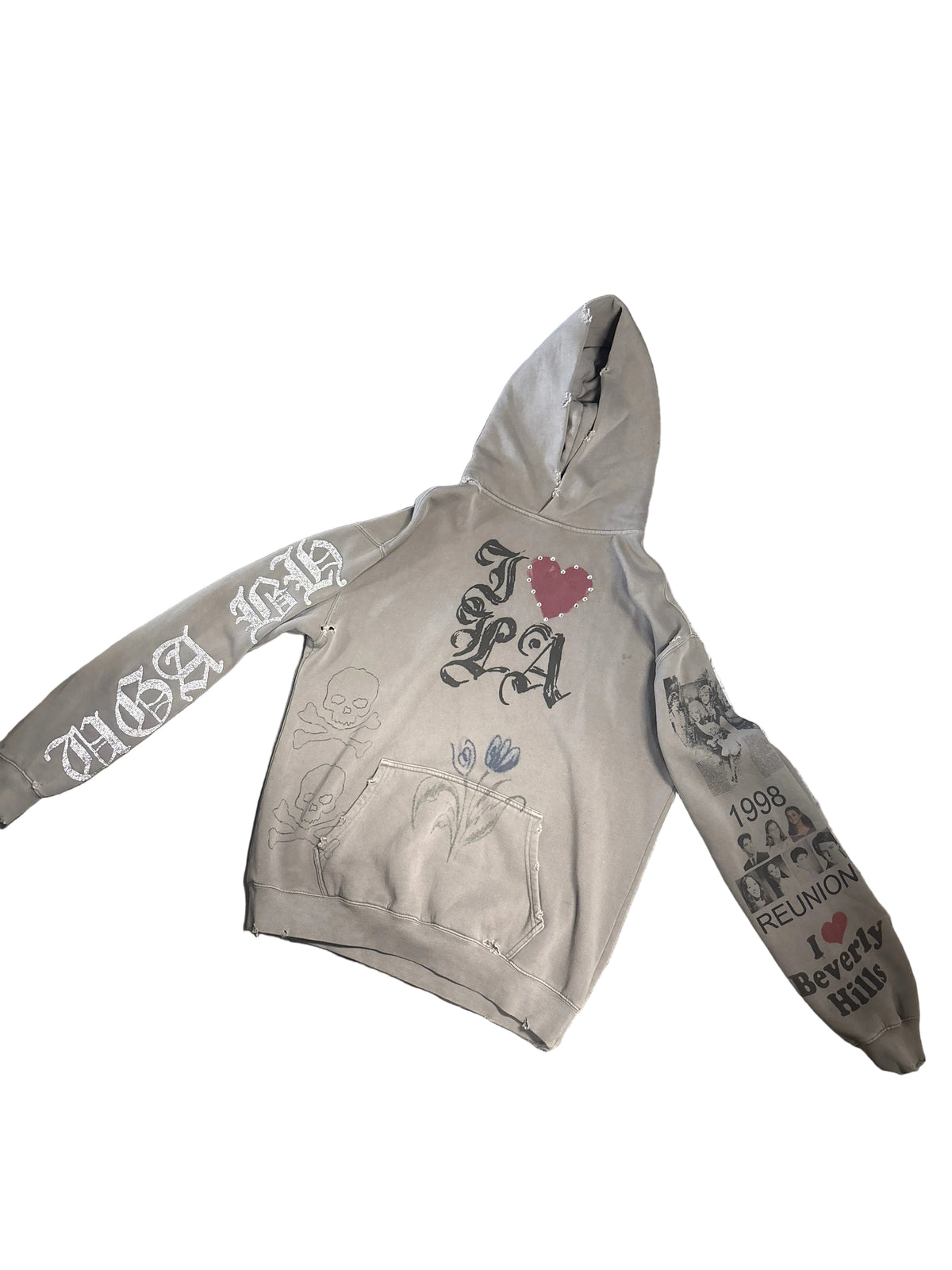 Amis Et Fleurs - I Heart LA Hoodie