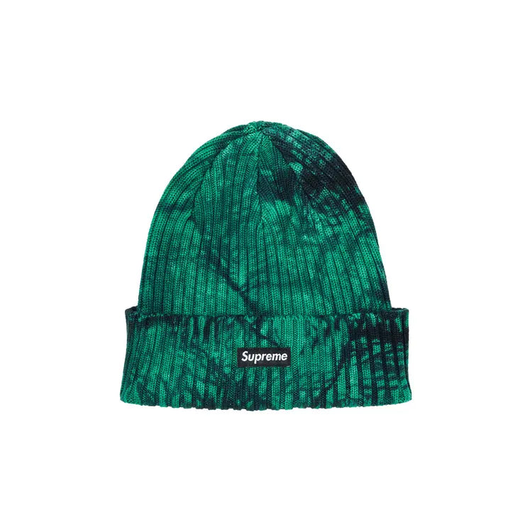 Supreme Overdyed Beanie Green