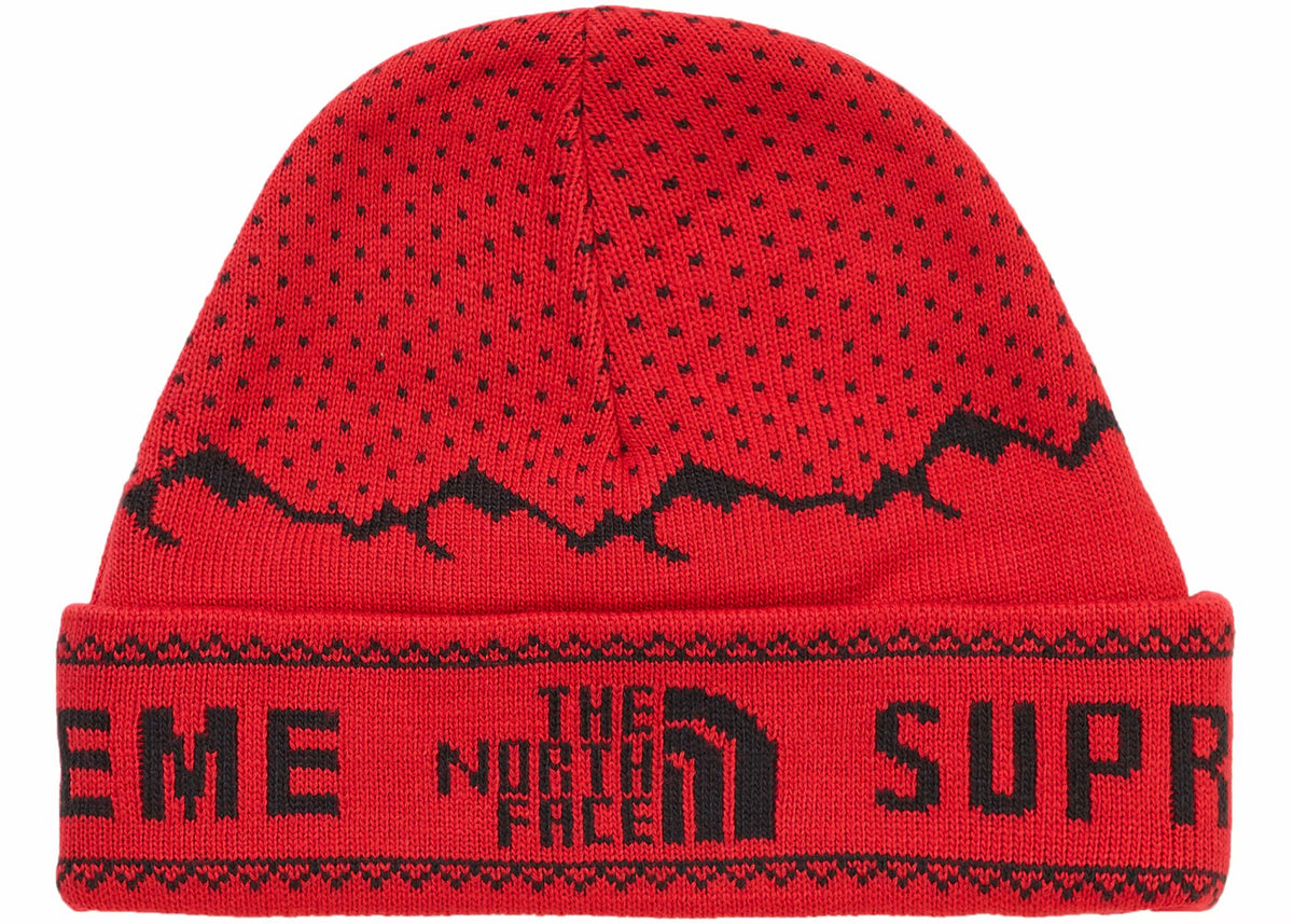 Supreme The North Face Beanie Red