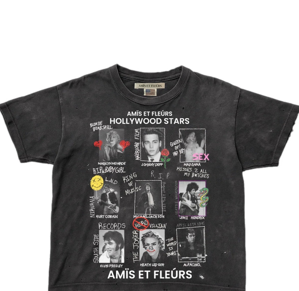 Amis ‘Hollywood Stars’ T-shirt