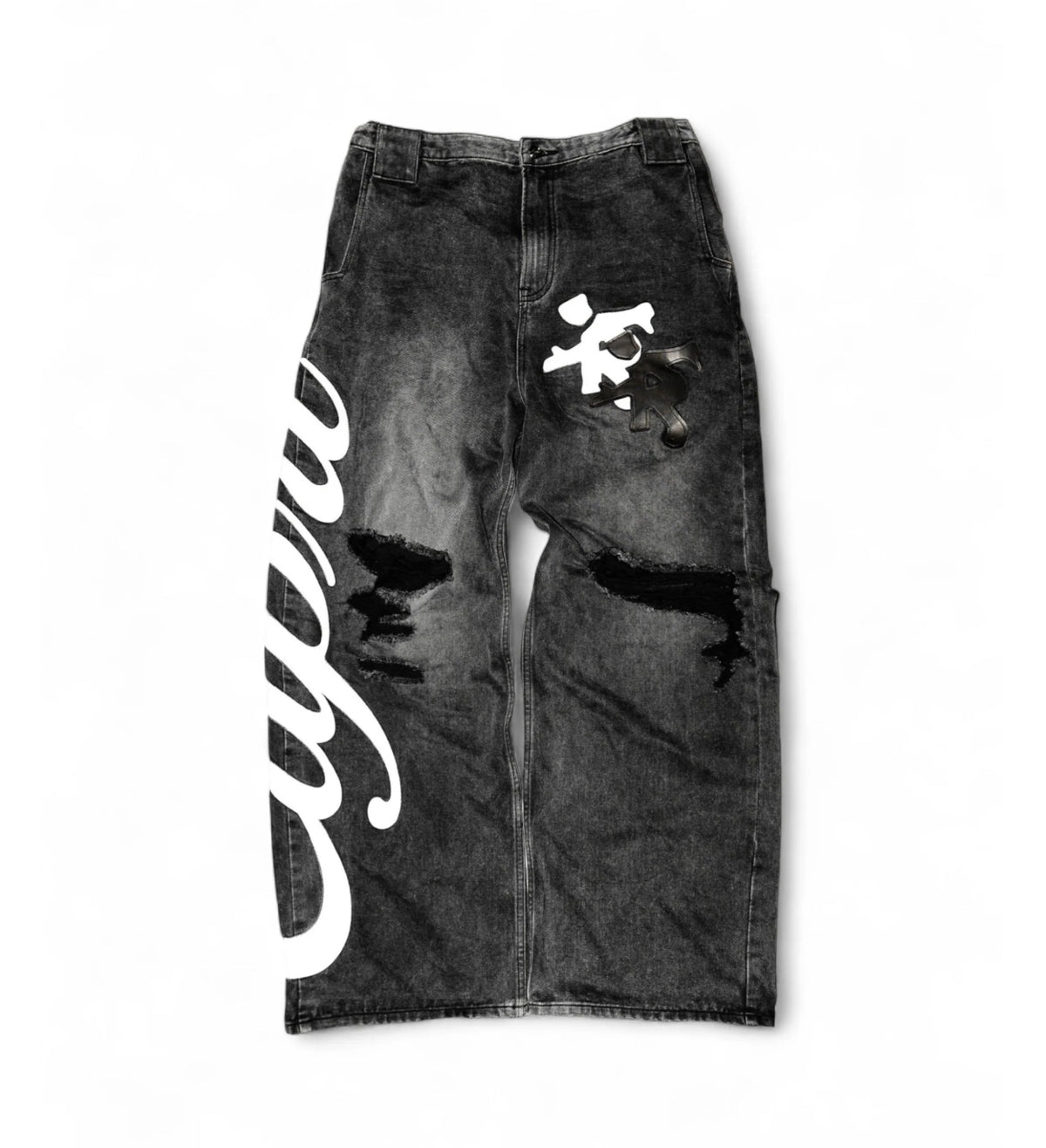 Capri ‘Leather Jeans’