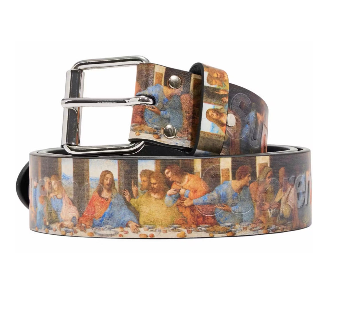 Supreme ‘Last Supper Leather Belt’