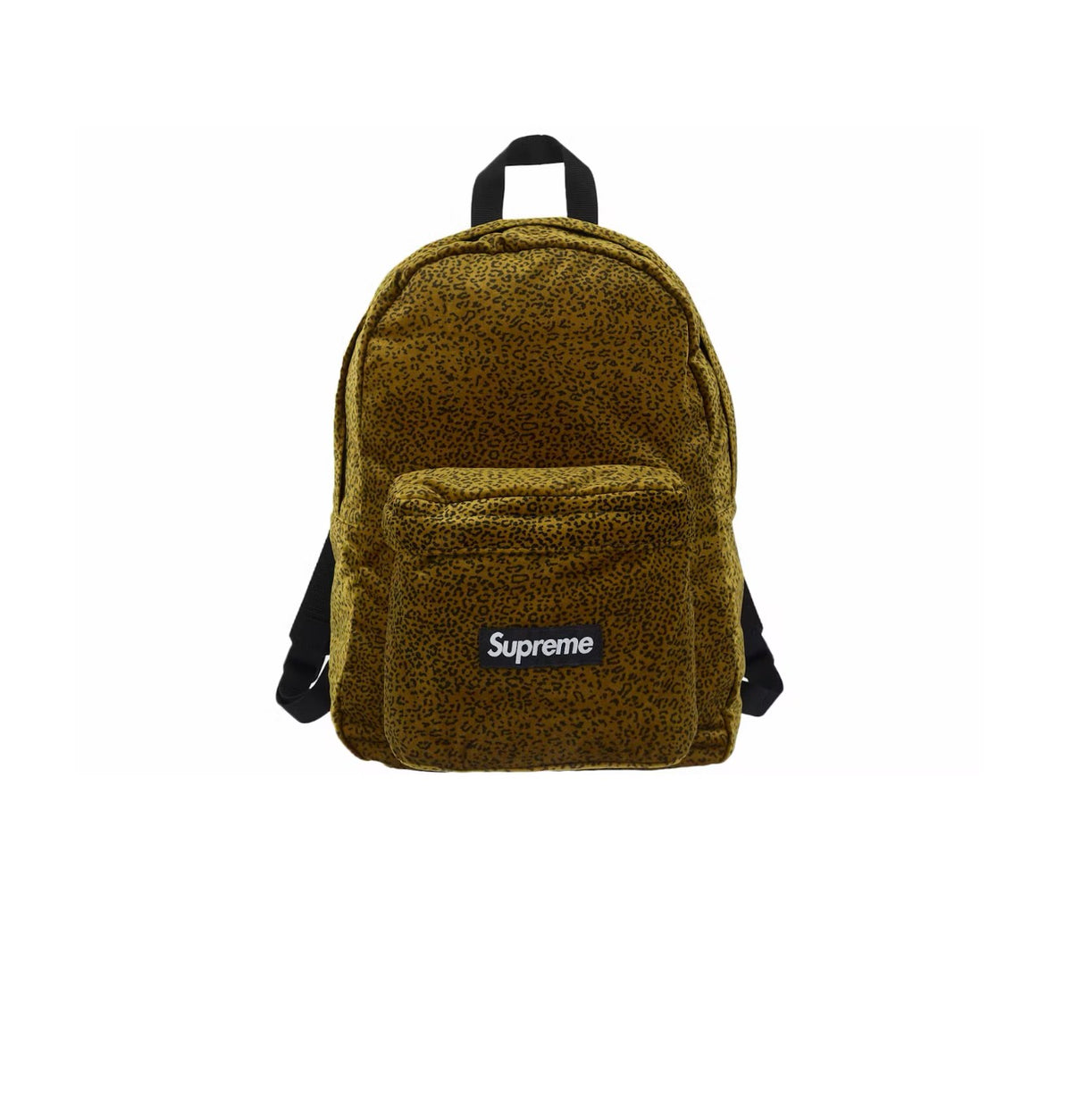 Supreme Velvet ‘Tan Leopard’ Backpack