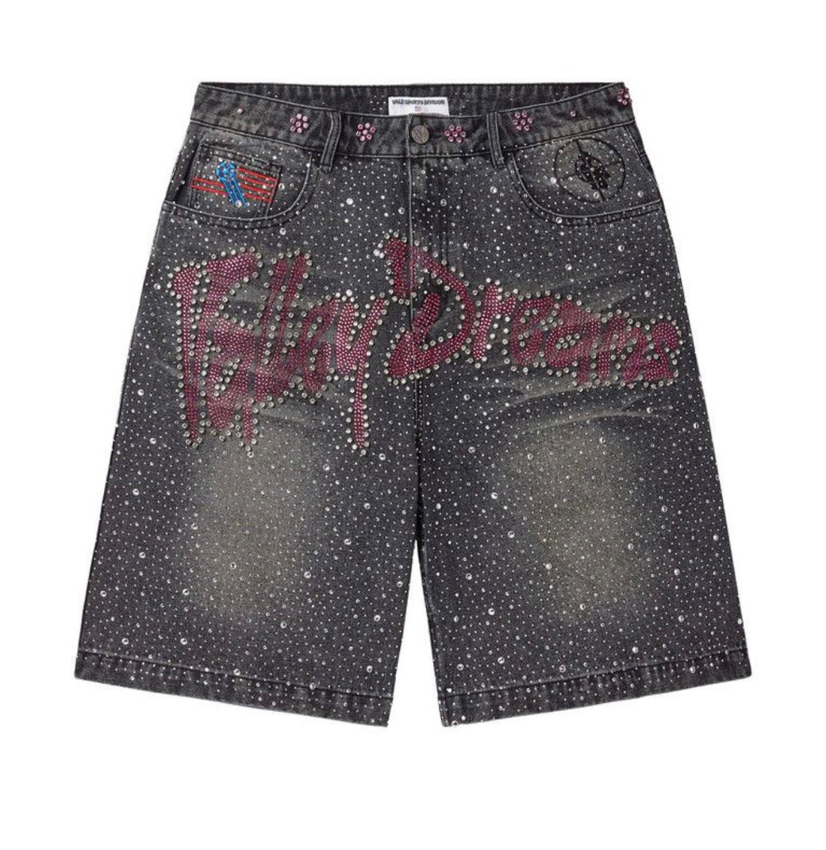 Vale Forever ‘Iced Out’ Jorts