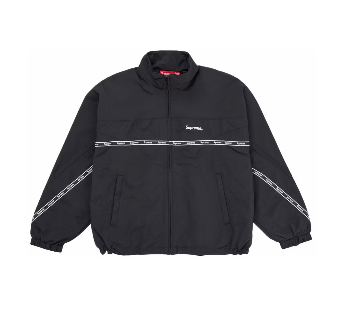 Supreme Logo Taping Track Jacket