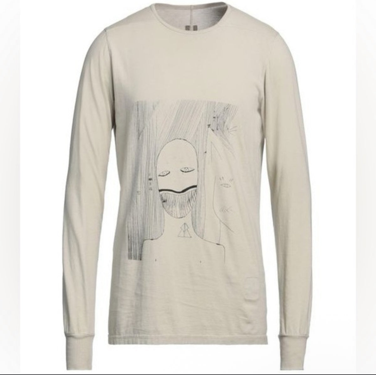 Rick Owen’s ‘Face Graffiti’ LS