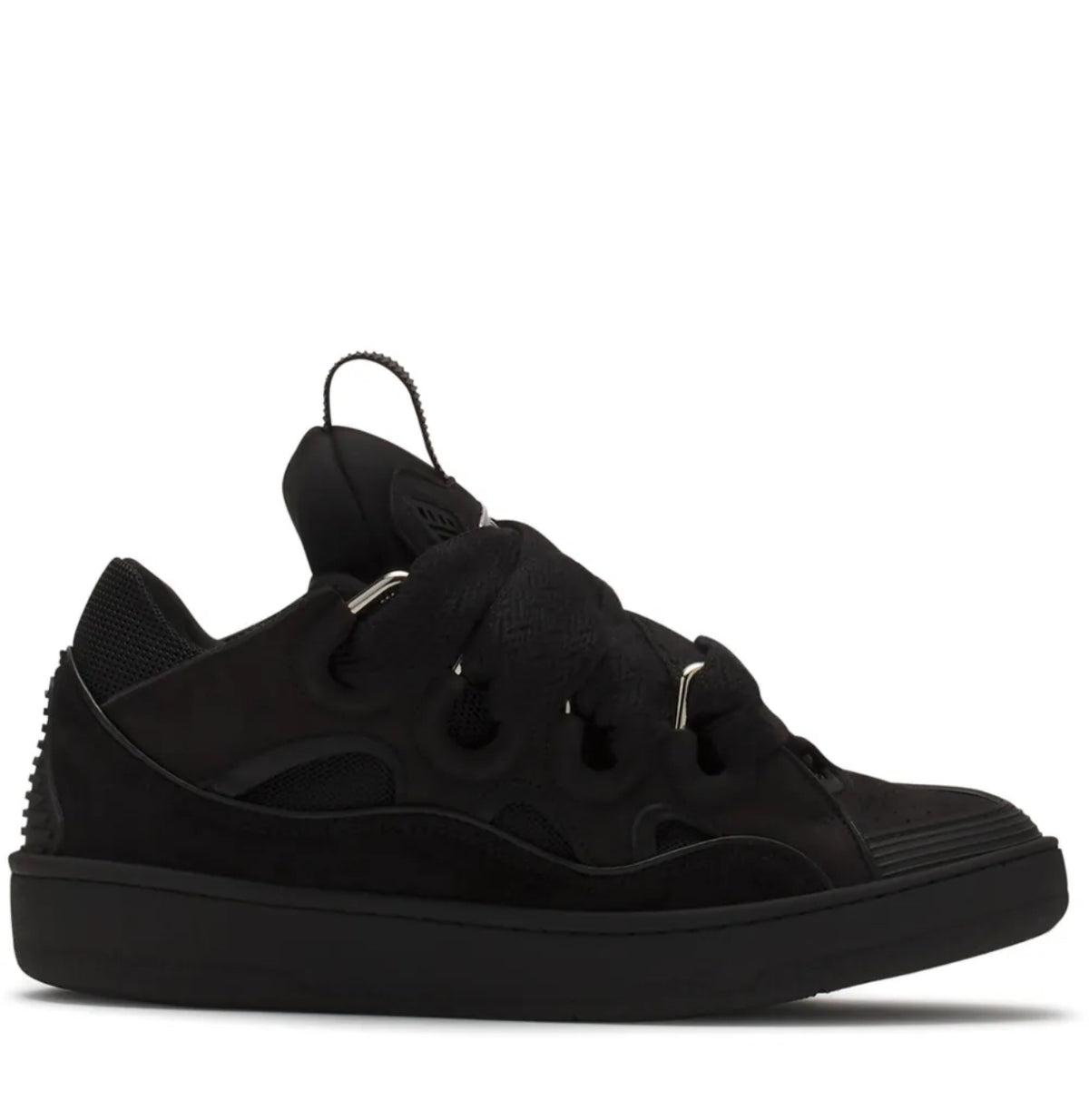 Lanvin ‘Black’ Curb Sneakers