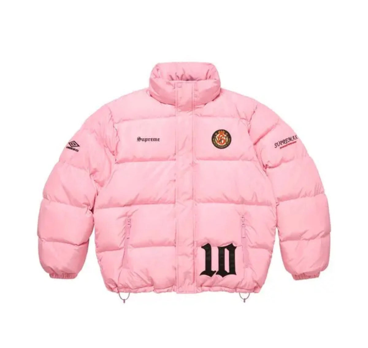 Supreme Umbro Puffer Coat ‘Pink’