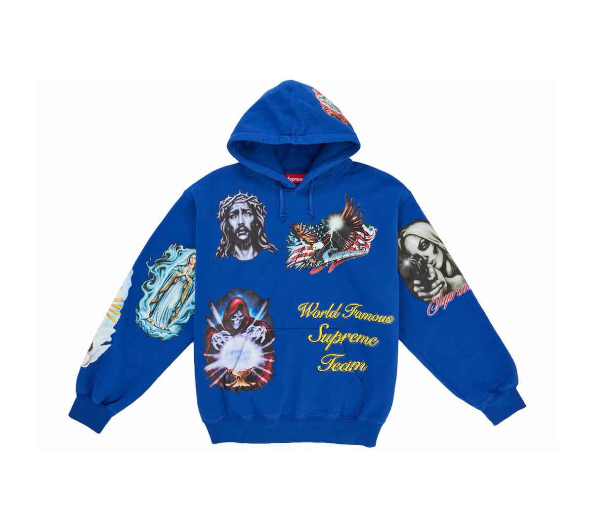 Supreme Stickers Hooded Sweatpants
