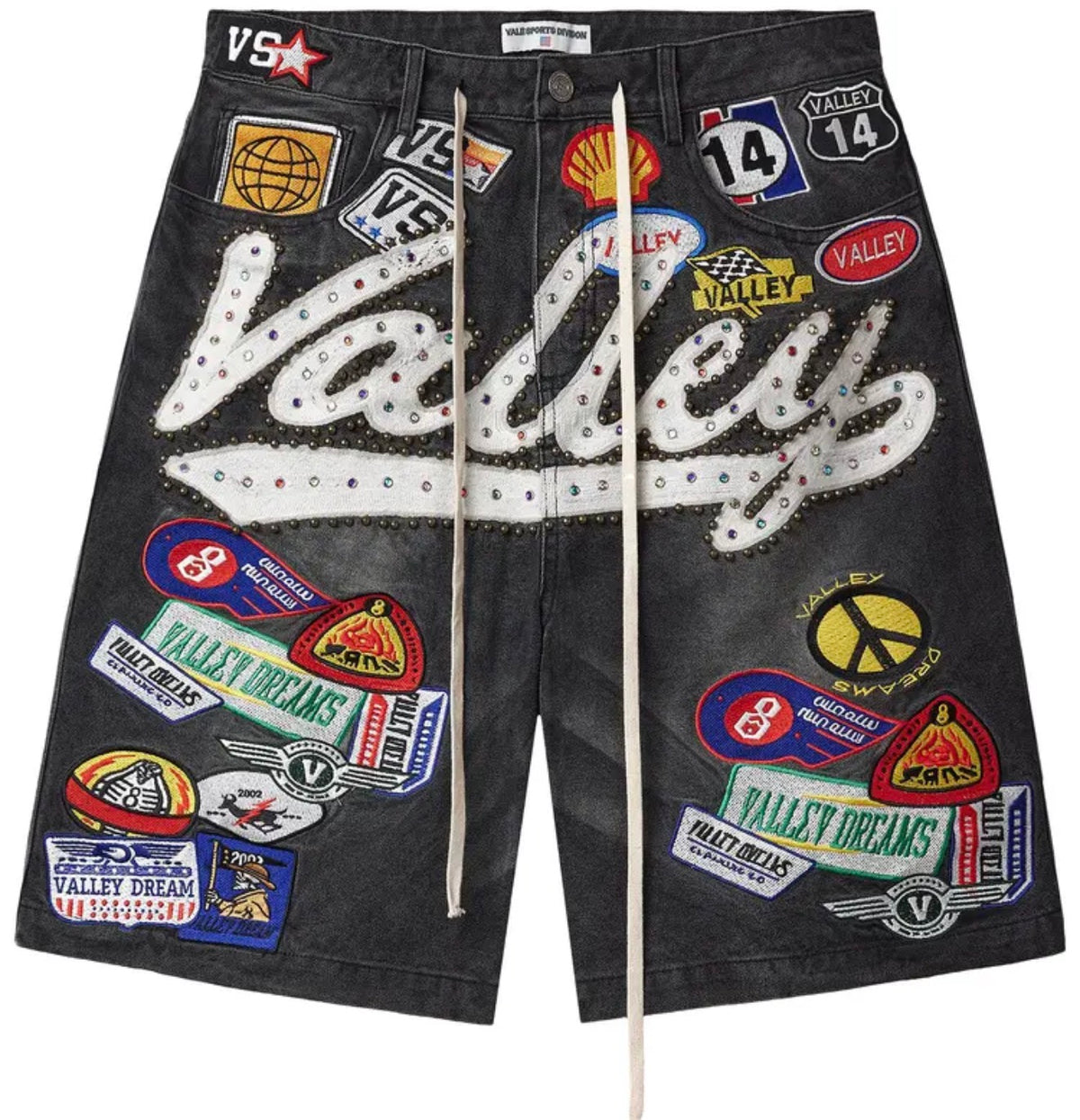 Vale ‘Black/White’ Jorts