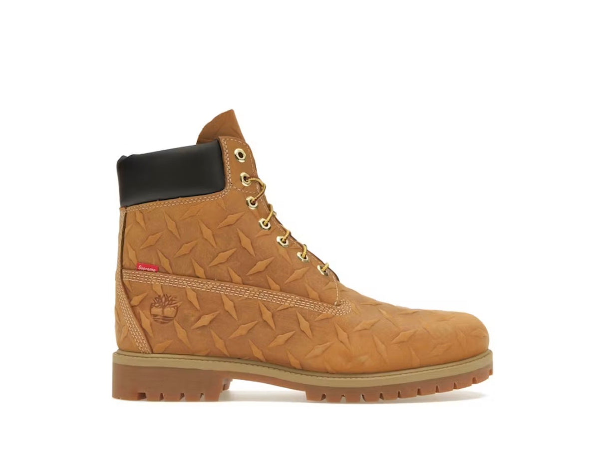Supreme 6” Diamond Plate Wheat Boots