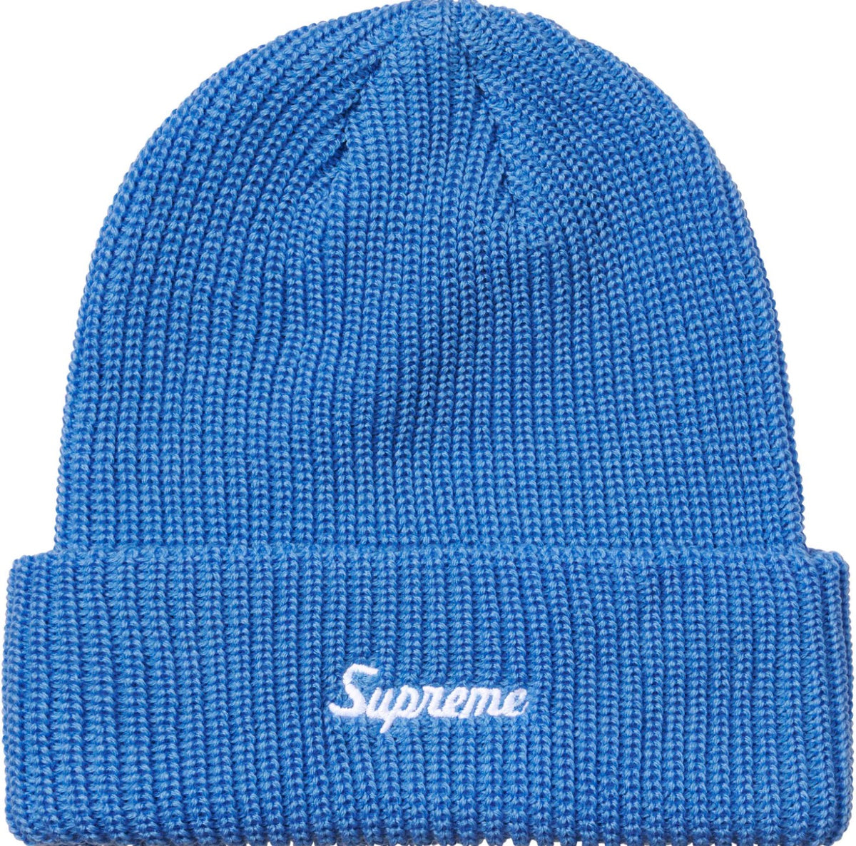 Supreme Loose Gauge Beanie Light Blue