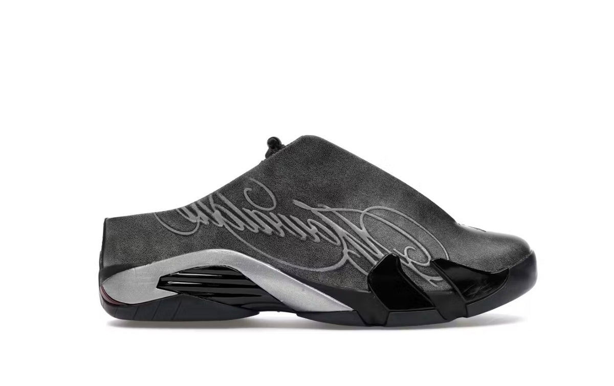 Jordan 14 Mule Mowalola Burnt Red