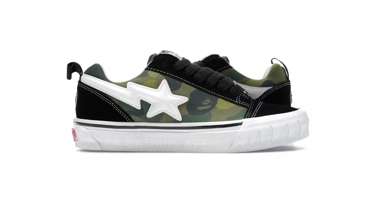 Vans Knu Skool ‘Bape Camo Green’