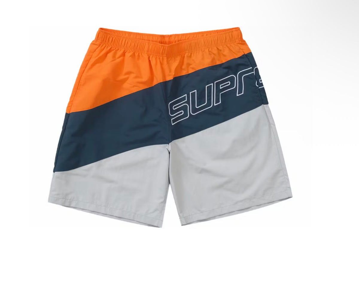 Supreme ‘Curve Grey’ Swim Trunks