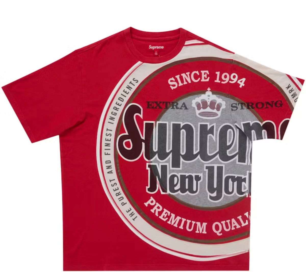 Supreme Lager S/S Tee Shirt