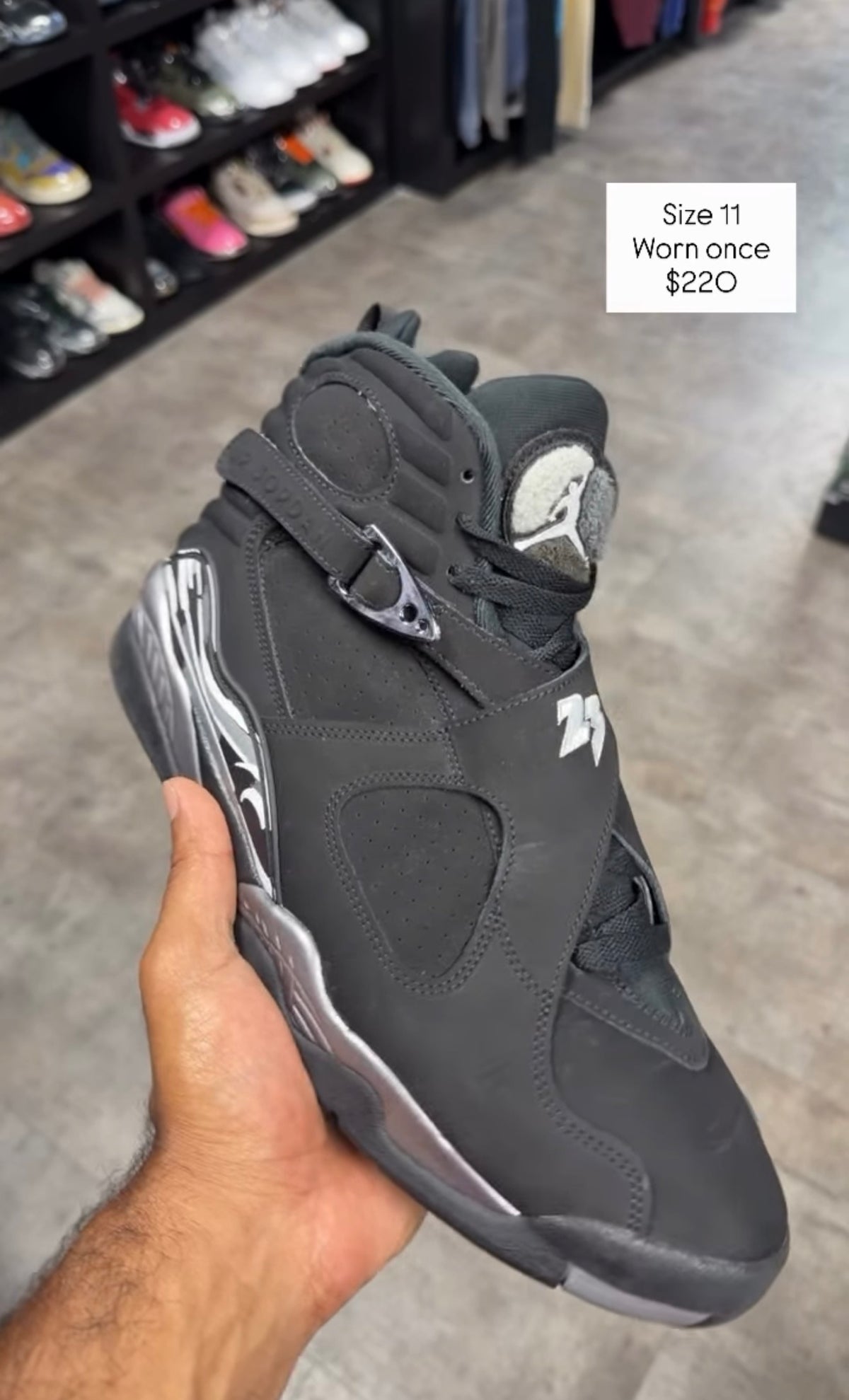 Jordan 8 ‘Chrome’
