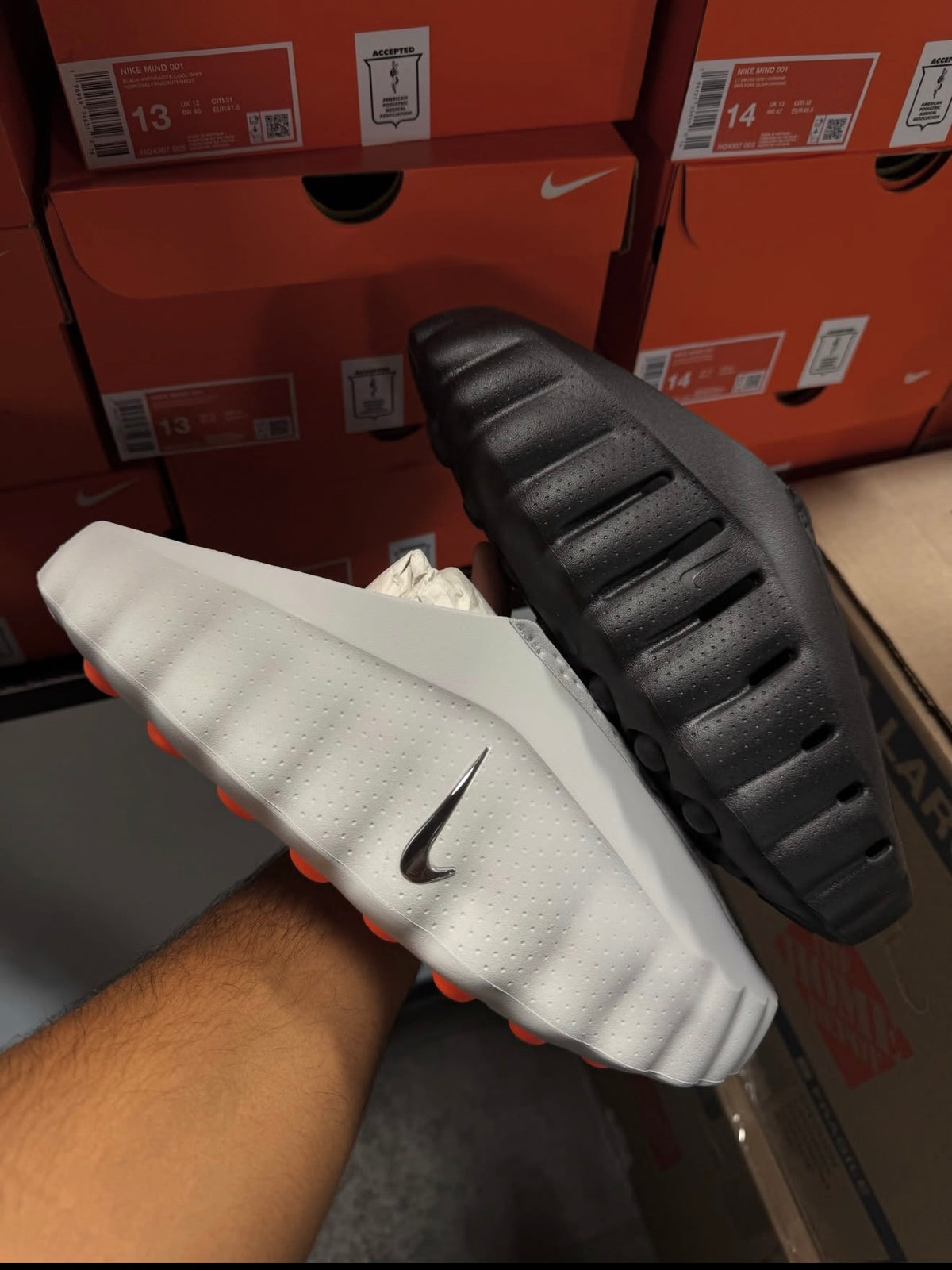 Nike mind slide ‘Black’