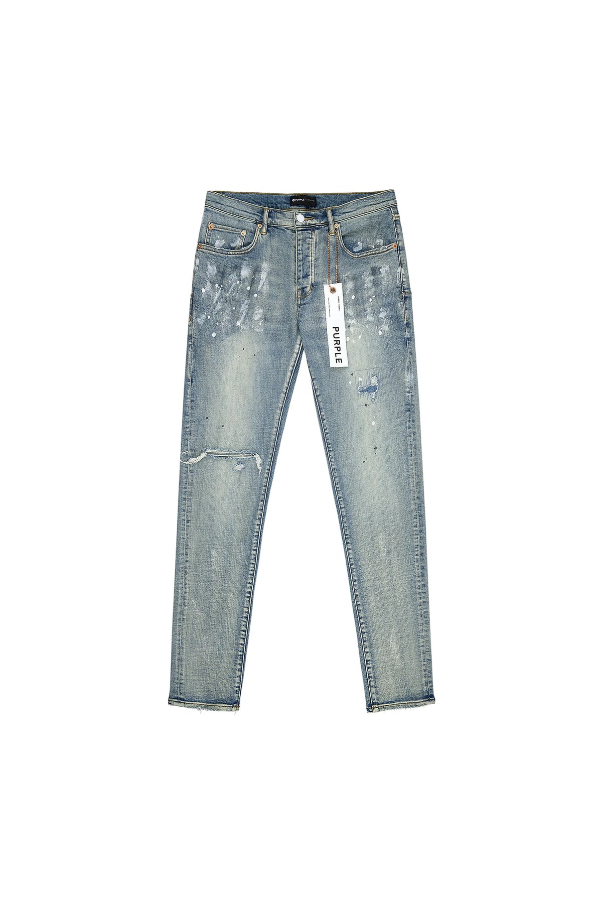 P001 Light Indigo Paint Blowout