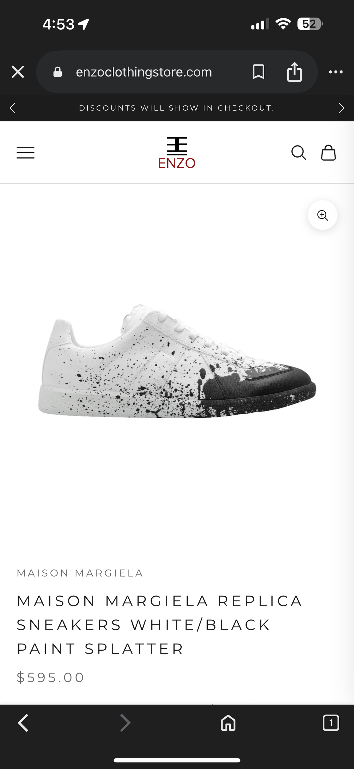 Maison Margiela ‘Paint Splatter’