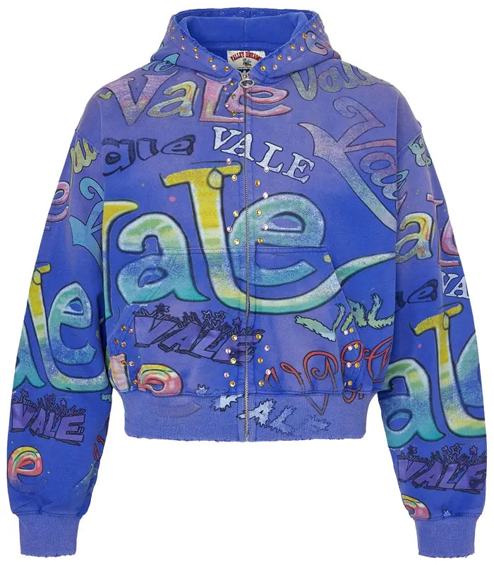 Vale Forever Iceberg Zip Up 'Blue'