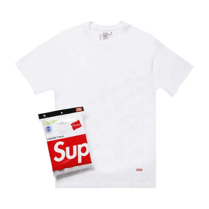 Supreme - T-Shirt 3-Pack White