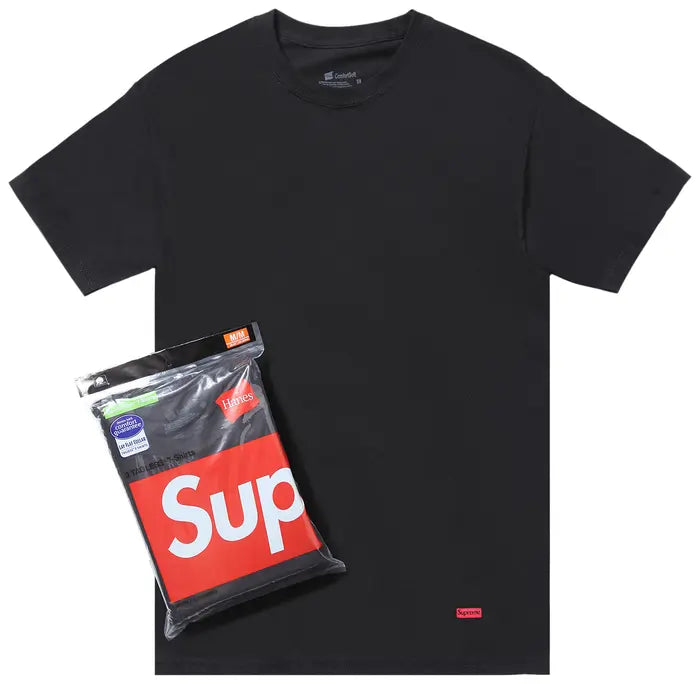 Supreme - T-Shirt 3-Pack Black