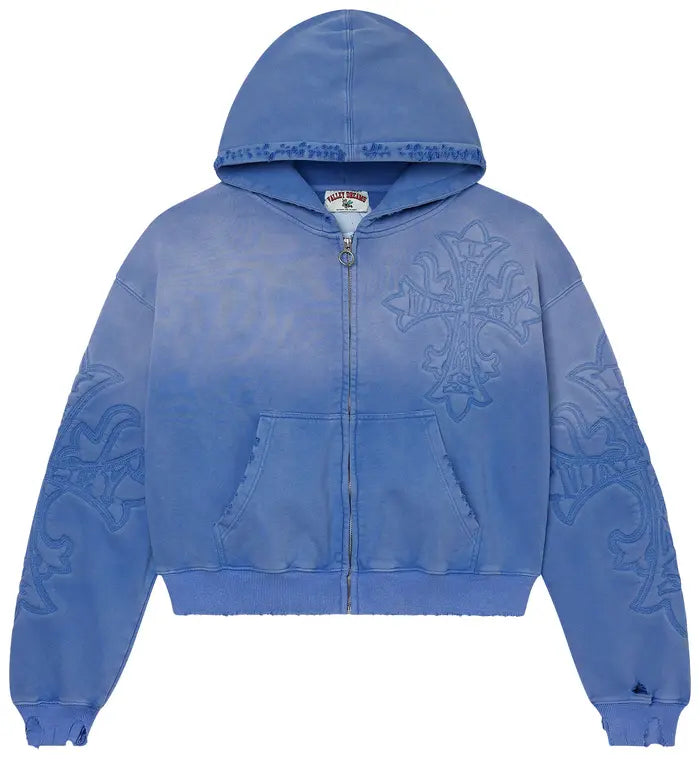 Vale - Carver Zip Up (Ice Blue)