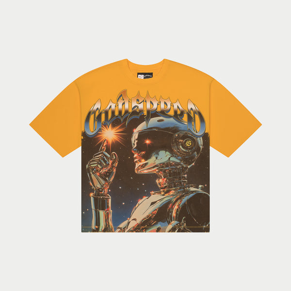 GODSPEED - SPUTNIK MOMENT T-SHIRT (YELLOW)