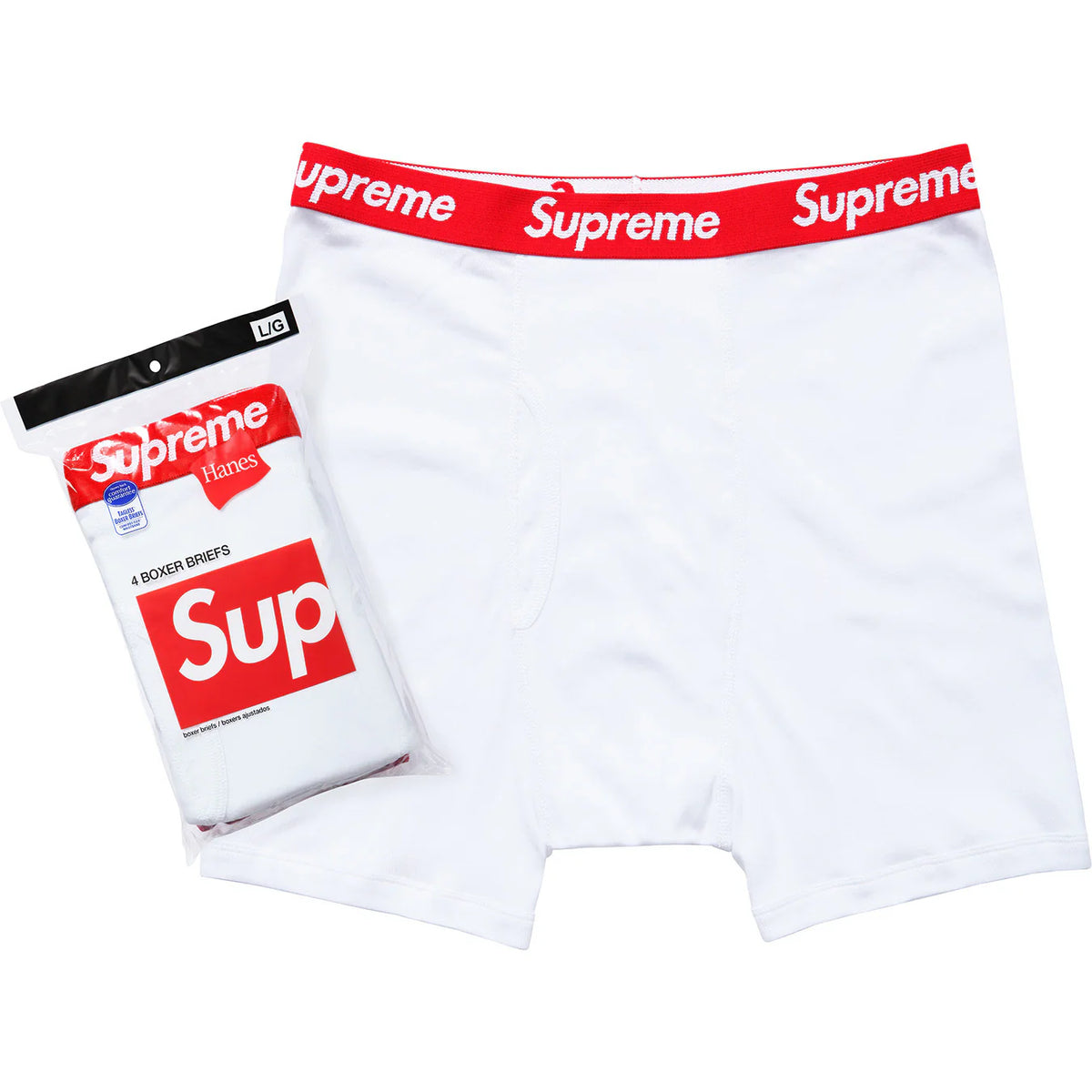 Supreme - White Underwear