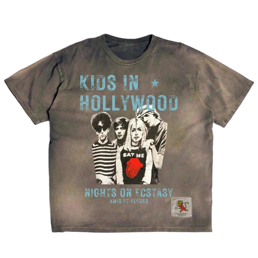 Amis Et Fleurs - Kids in Hollywood Tee
