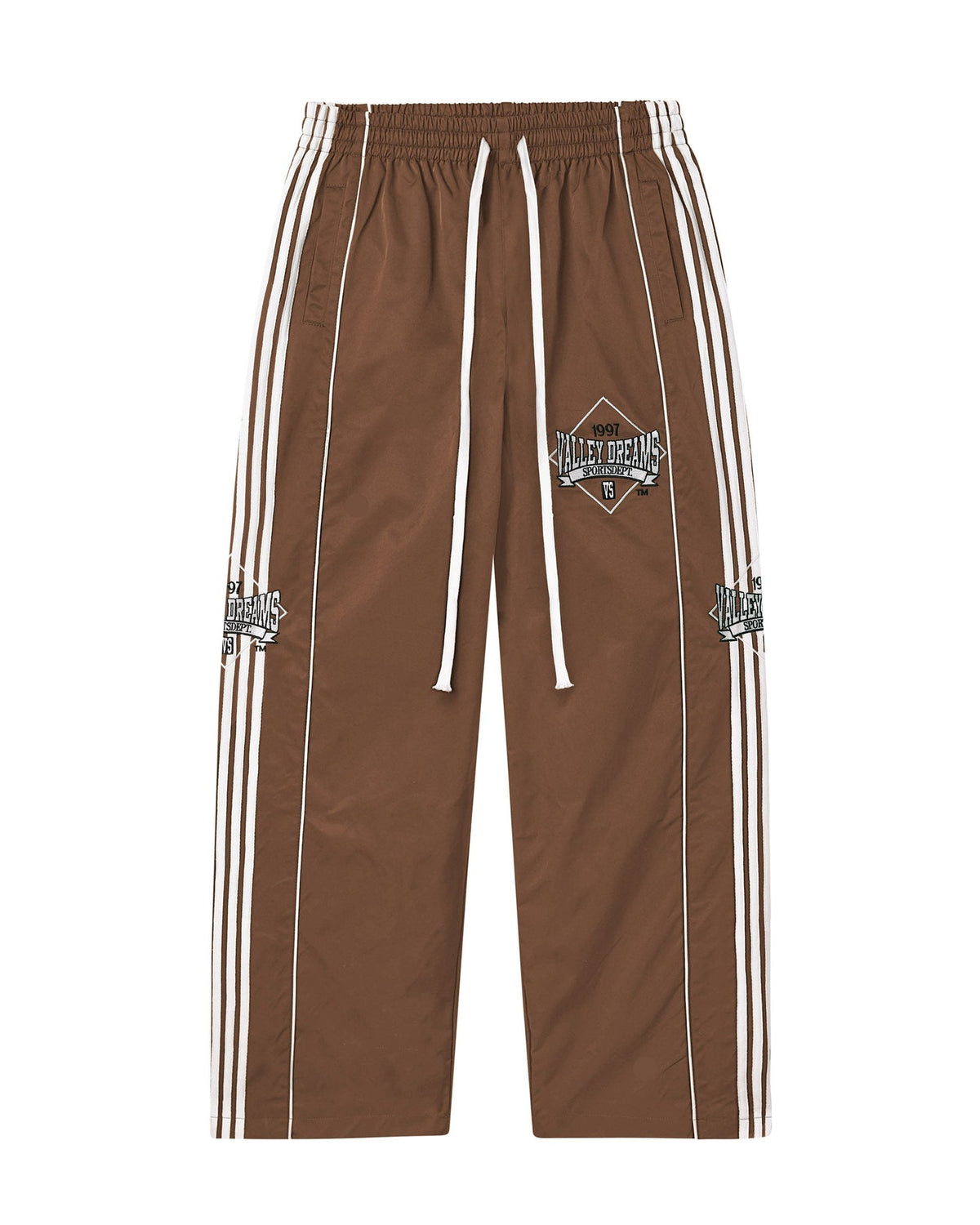 Vale - NYC Stripe Brown Pants