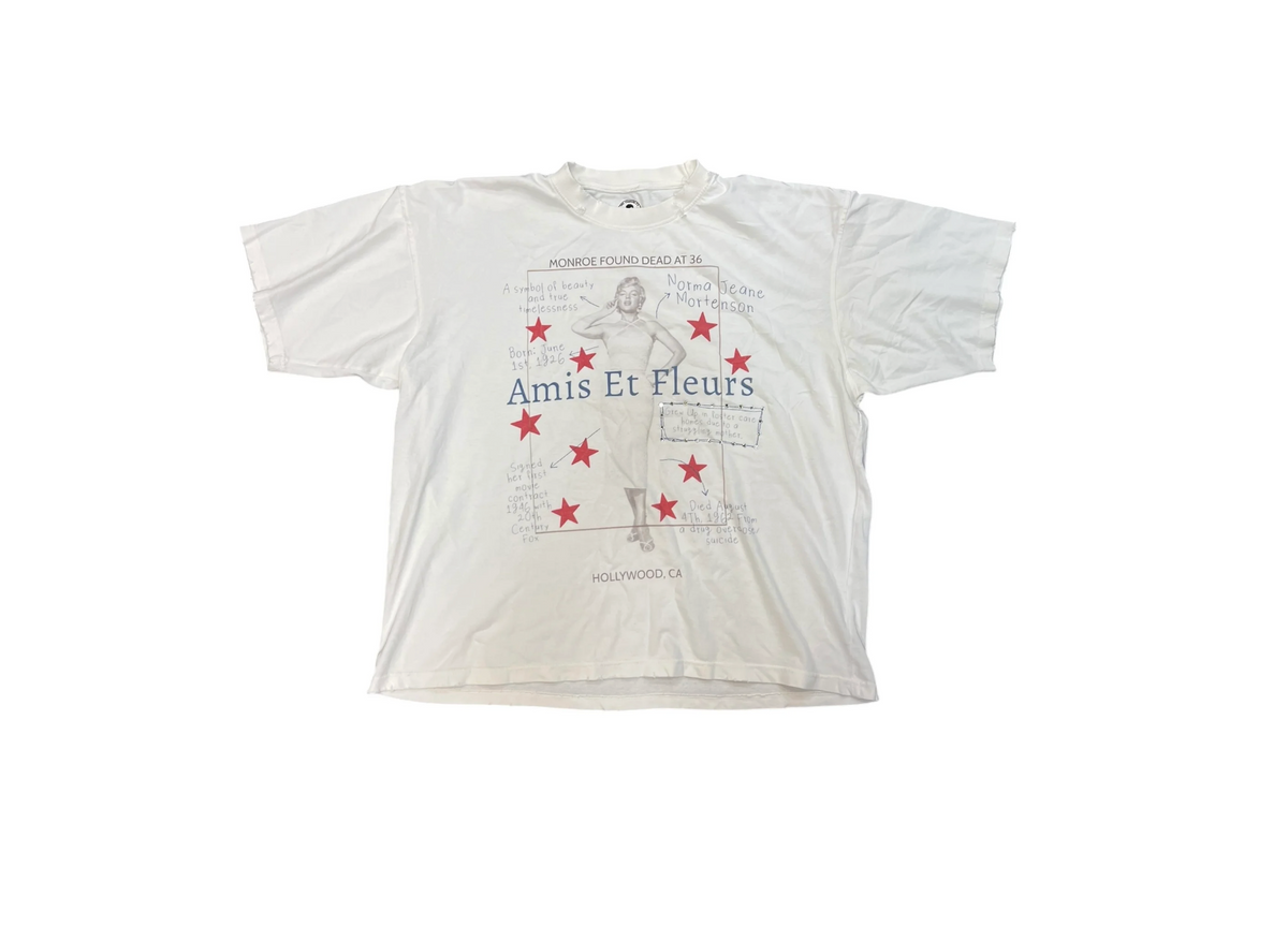 Amis Et Fleurs Marilyn Monroe Tee