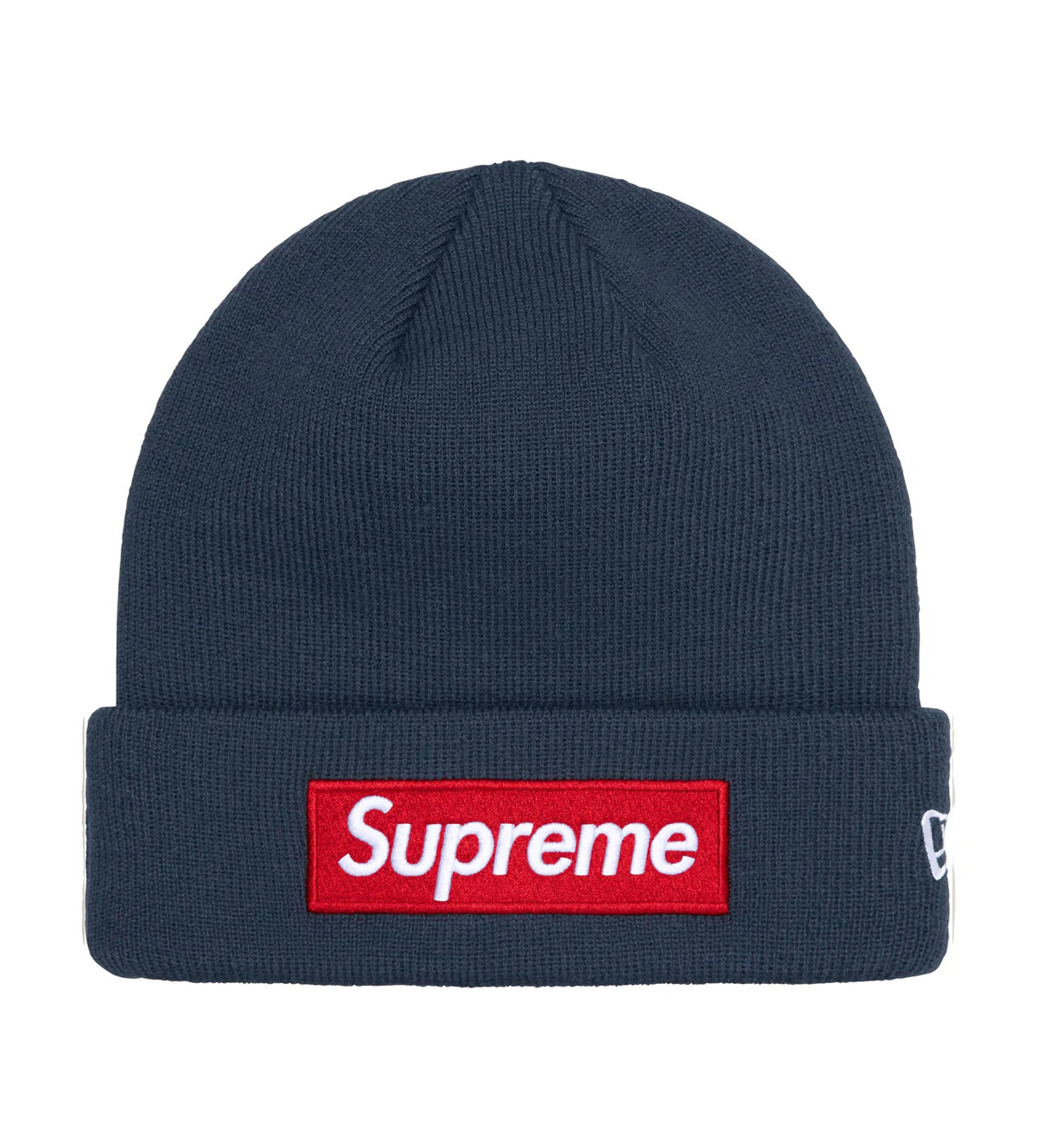Supreme Box Logo Beanie Navy Blue
