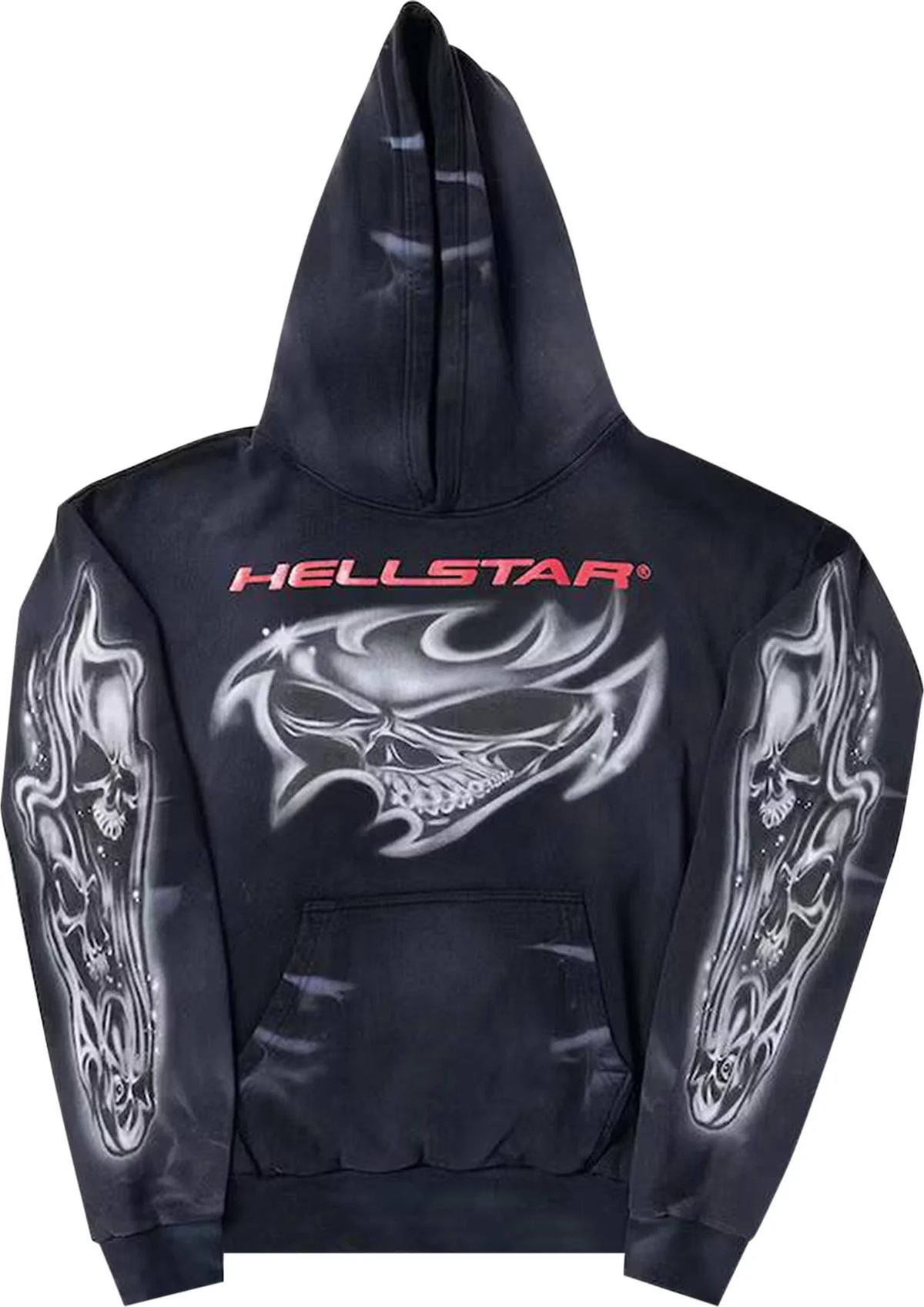 Hellstar 'Airbrush Skull' Hoodie