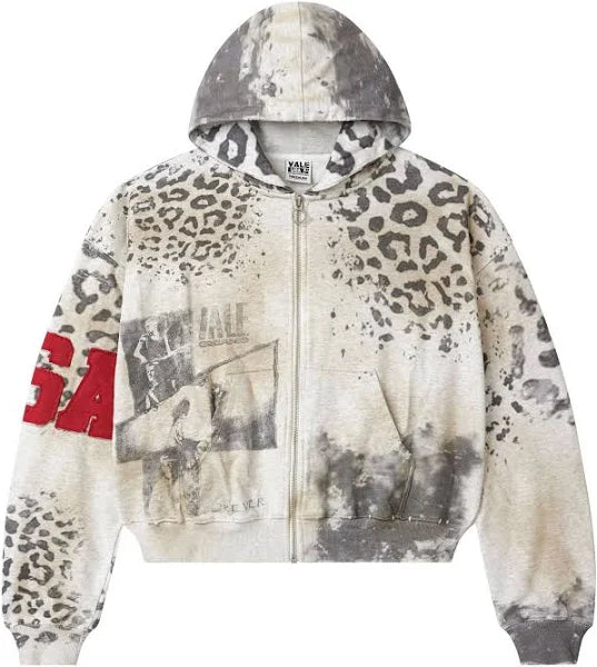 Vale Forever - Cheetah Print Zip Up
