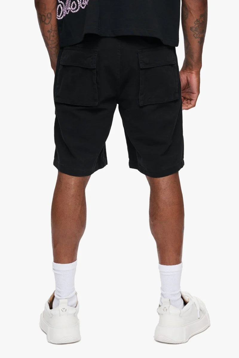 Valabasas Black Nylon Industrial shorts