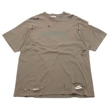 Balenciaga Distressed Tee 'Green'