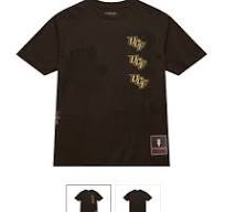 TRAVIS SCOTT CACTUS JACK x MITCHELL & NESS x UCF TEE M