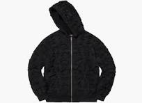 Supreme Griffin Zip Up Hooded Sweatshirt Black