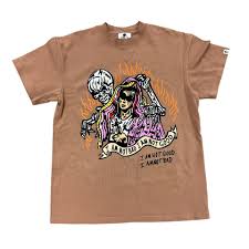 I Am Not Bad Warren Lotas Brown Tee