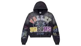 Vale Forever Blasted Zip Up Hoodie Black – Dimoda