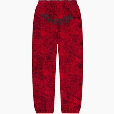 Sp5der OG Tree Camo Sweatpant 'Red'